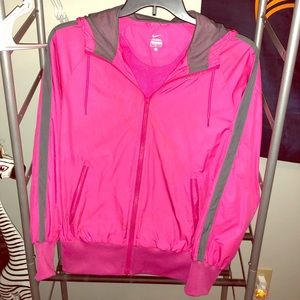 Pink Nike Zip Up